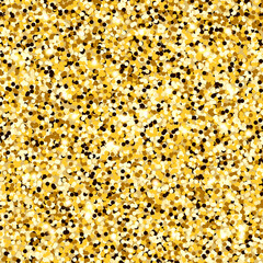 Gold glitter texture pattern background