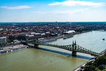 Budapest vista dall'alto 