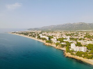 Fototapeta na wymiar Mer Méditerranée plage