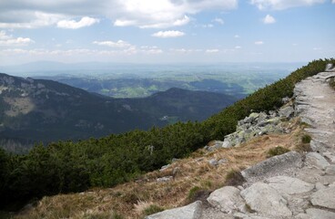 landscape in the mountains
