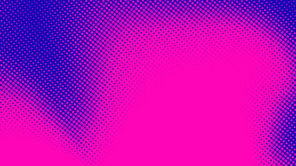 Abstract dots blue purple colors pattern gradient texture background.
