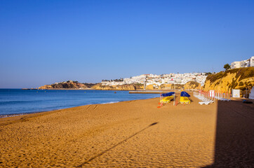 Obraz premium beach at sunset Olhos de Agua