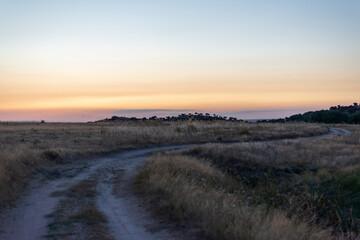 Obraz premium HORA DORADA FOTOGRAFÍA PAISAJE RURAL 