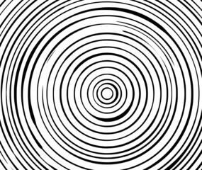 Handmade concentric circles background.