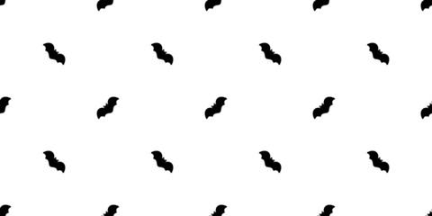 bat seamless pattern vector Halloween dracula Vampire ghost doodle cartoon illustration gift wrap paper design