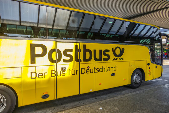 German Postbus long distance coach