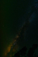 Night Sky as seen from Yellowstone National Park