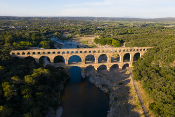Obraz premium Pont du Gard