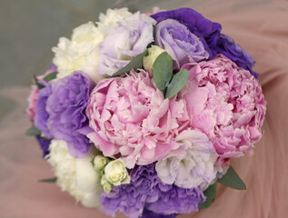 bouquet of peonies