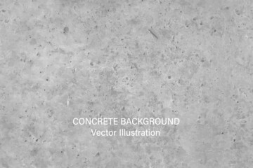 Vector gray concrete texture. Stone wall background. - obrazy, fototapety, plakaty