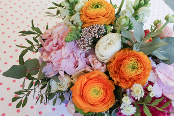 bouquet oforange flowers