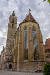 Fototapeta na wymiar Cathedral of Rothenburg ob der Tauber , Germany
