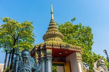 Temple of Wat Pho in Bangkok, Thailand