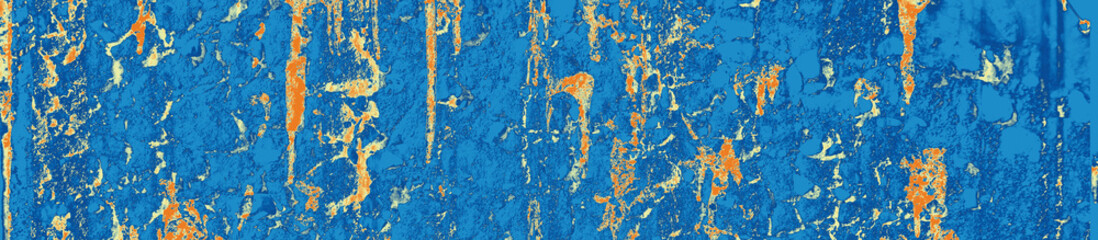 abstract blue, orange and light-green colors background for design