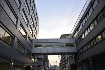 Obraz premium 連絡通路