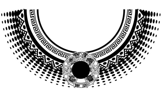 male aztec warrior chest protection