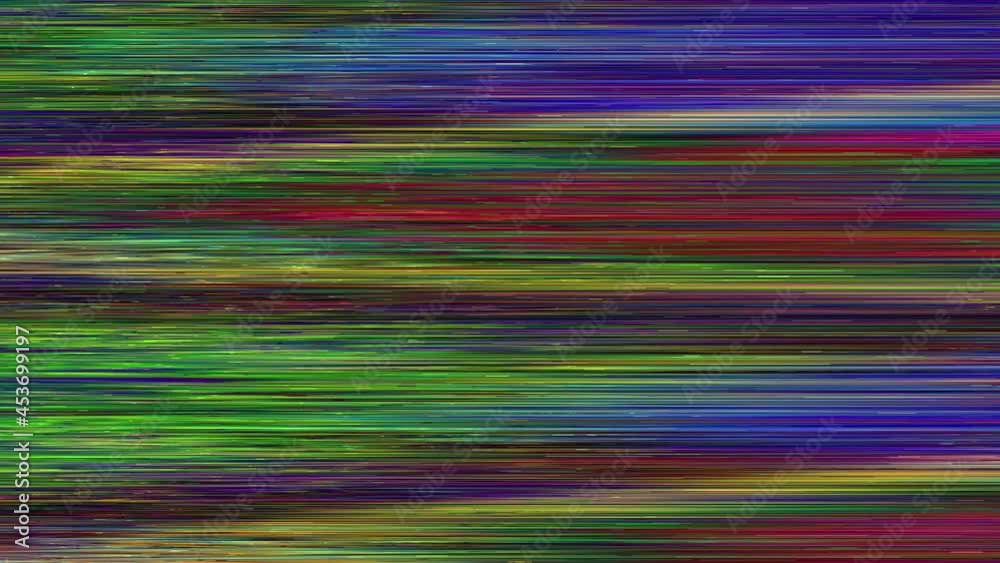 Aufkleber looping video interference footage. imitation of a datamoshing video.
