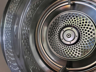 Chamber of clothes dryer, selective focus
