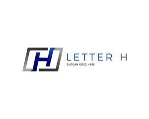 Initial Letter H Design Logo