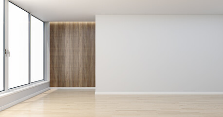 Illustration 3D rendering large luxury modern bright interiors Living room mockup computer digitally generated image