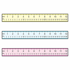 ruler vector illustration