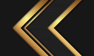 Modern Abstract Background Black and Golden Luxury