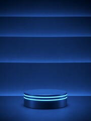 Abstract background for product branding. Mock up scene with empty space minimal style. 3d render