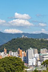 愛媛県の松山城