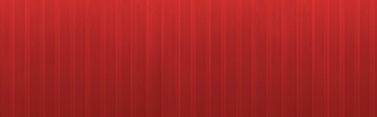 Panorama of Red corrugated metal background and texture surface or galvanize steel
