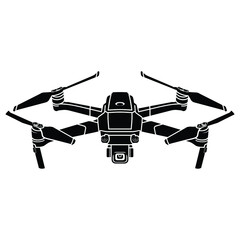 Drone logo design for company brand symbol