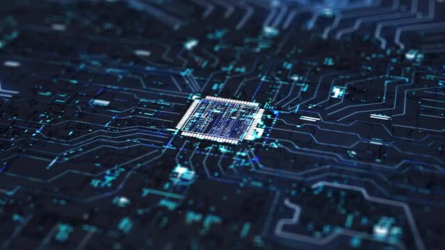 Digital Artificial Intelligence Technology Background