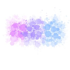 Abstract colorful watercolor on white background. texture background