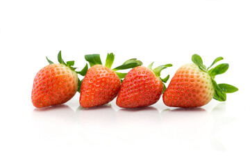 Strawberry isolated on white background