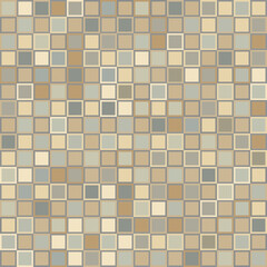 Abstract Brown And Yellow Square Pattern Background, Square Bricks