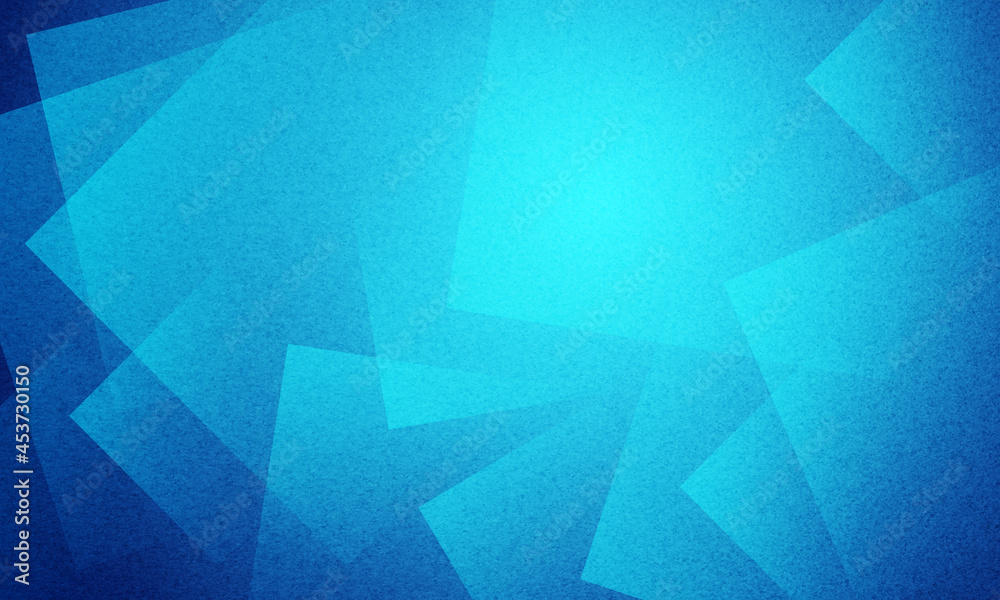 Aufkleber Abstract blue textured background with geometric shapes pattern.