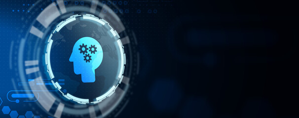 Business, Technology, Internet and network concept. E-learning education. Internet technology webinar online courses concept. 3d illustration