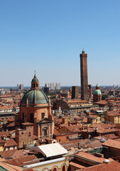 Panorama view of Bologna city center. Italy © Claudio Caridi