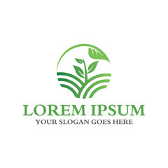 farm logo , agriculture logo vector