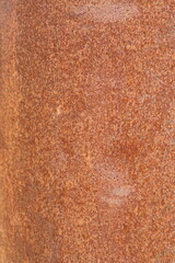 a rusted sheet as a background