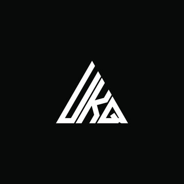 UKQ letter logo creative design. UKQ unique design
