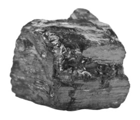 Fototapeta premium Coal isolated on white background.