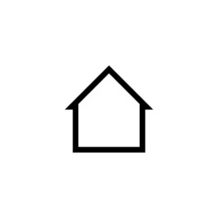 House icon isolated on white background