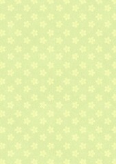 桜模様のある白金色の和紙素材