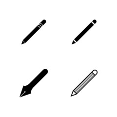 Pen logo illustration vector