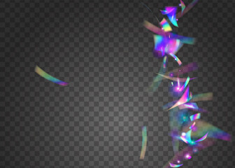 Birthday Background. Metal Christmas Template. Carnival Texture.