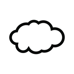 Cloud icon vector set. Weather illustration sign collection. swarm symbol or logo.