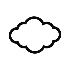 Cloud icon vector set. Weather illustration sign collection. swarm symbol or logo.