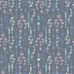 Abstract seamless pattern with funky creative arrows in minimalism aesthetic, retro background.