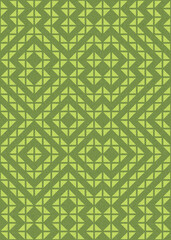 Abstract Geometric Pattern generative computational art illustration