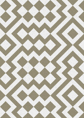 Abstract Geometric Pattern generative computational art illustration